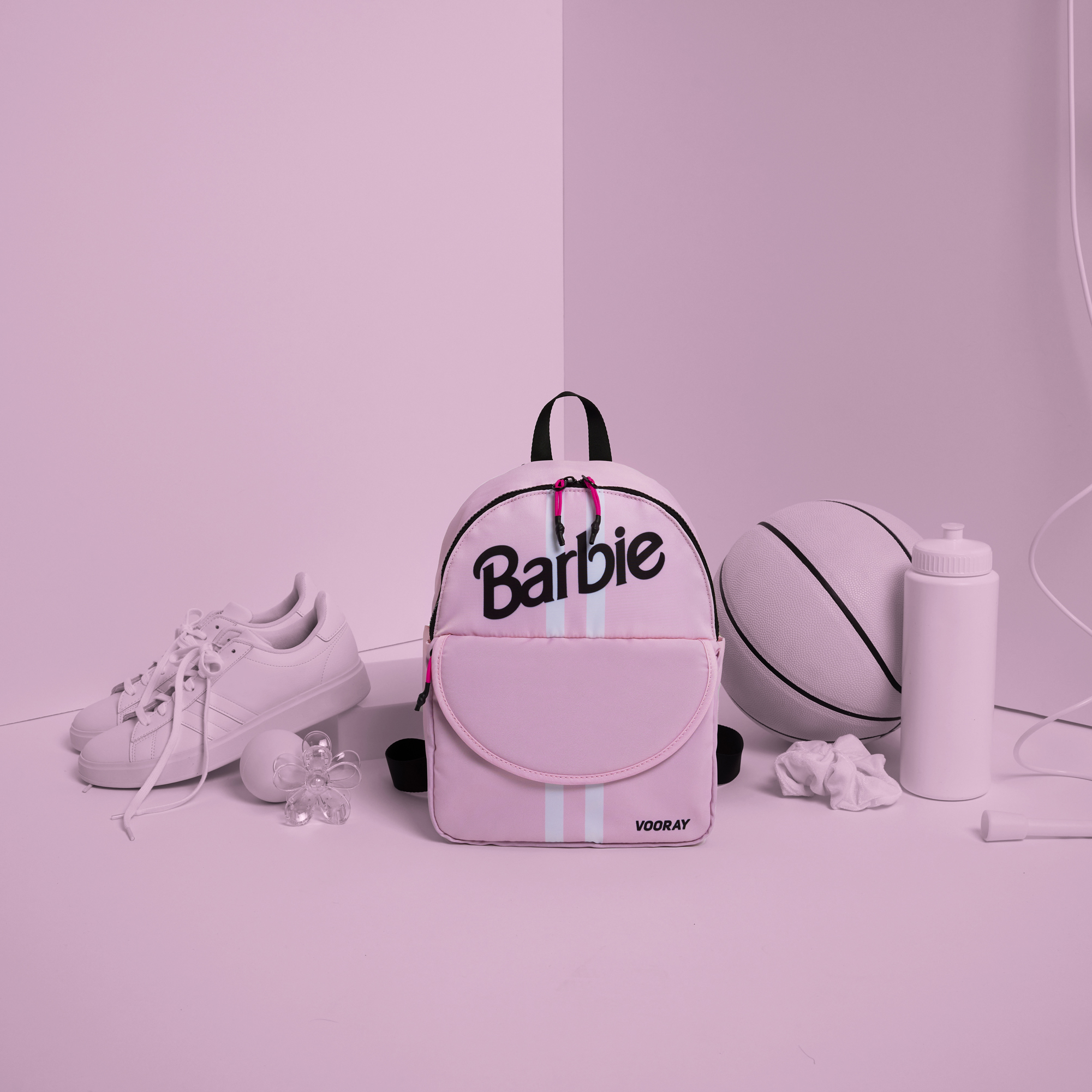 한정판-VOORAY Barbie Lexi Backpack Classic Blush