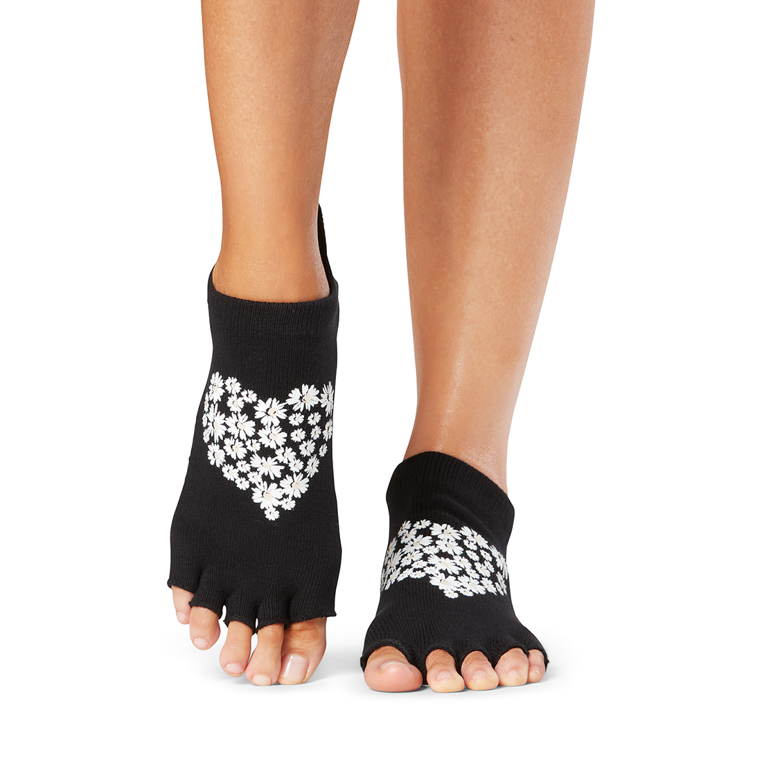 ToeSox Grip H/T Low Rise Blooming Love